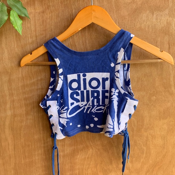 Christian dior surf chick reworked croptop - Picture 3 of 5
